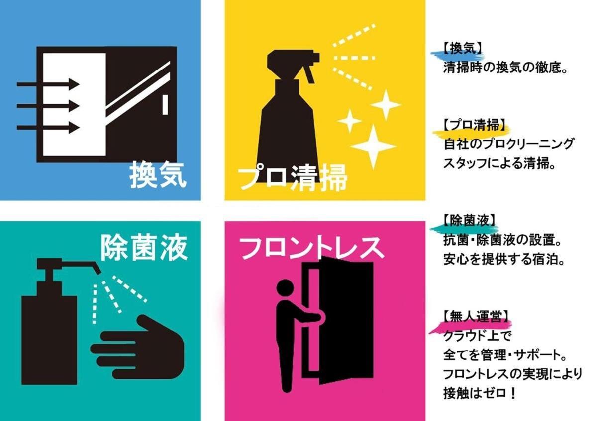 NewlyBuild 2 bedrm Apt 2 mins Baseball Museum 4ppl Hiroshima Exterior foto