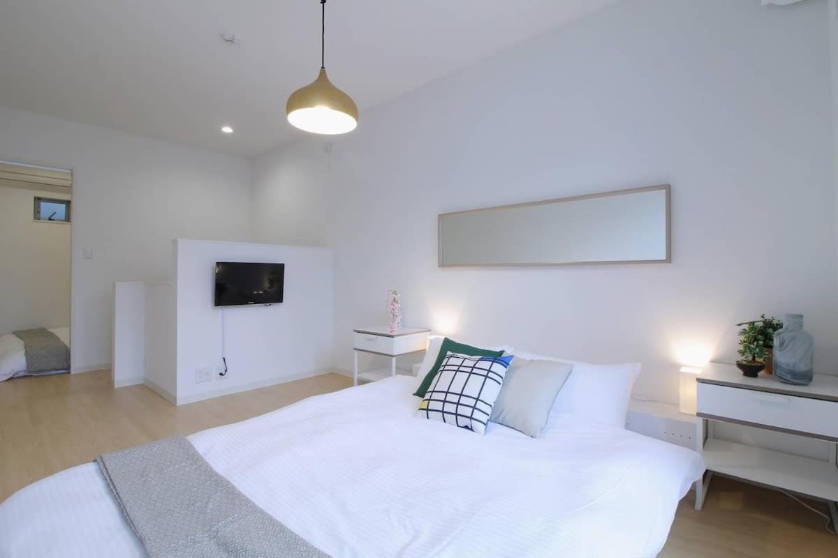 NewlyBuild 2 bedrm Apt 2 mins Baseball Museum 4ppl Hiroshima Exterior foto